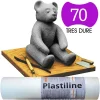 Dernières Nouveautés Herbin Plastiline Pâte à Modeler De Précision 1 Kg Dureté 70 Gris 5