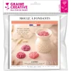 qualité supérieure Graine Créative Moule Bougie Moule Pour Fondants à Bougie – Fleurs – 4 Pcs 14