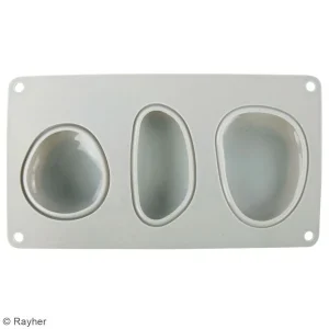 Rayher Moule Déco Pour Béton Créatif Moule En Silicone – Grands Galets – 3 Pcs REMISE 11